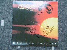 Air Supply Autographs Signed LP Cover "Now And Forever" Vinyl