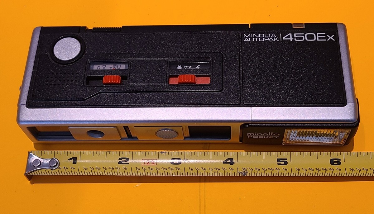 MINOLTA　AUTOPAK 450E（ジャンク品） MINOLTA AUTOPAK 450E（ジャンク品） Vintage Minolta Autopak