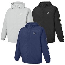 HUK Men's Size S-3XL Storm Rain Jacket, Waterproof Raincoat with Storm Flap