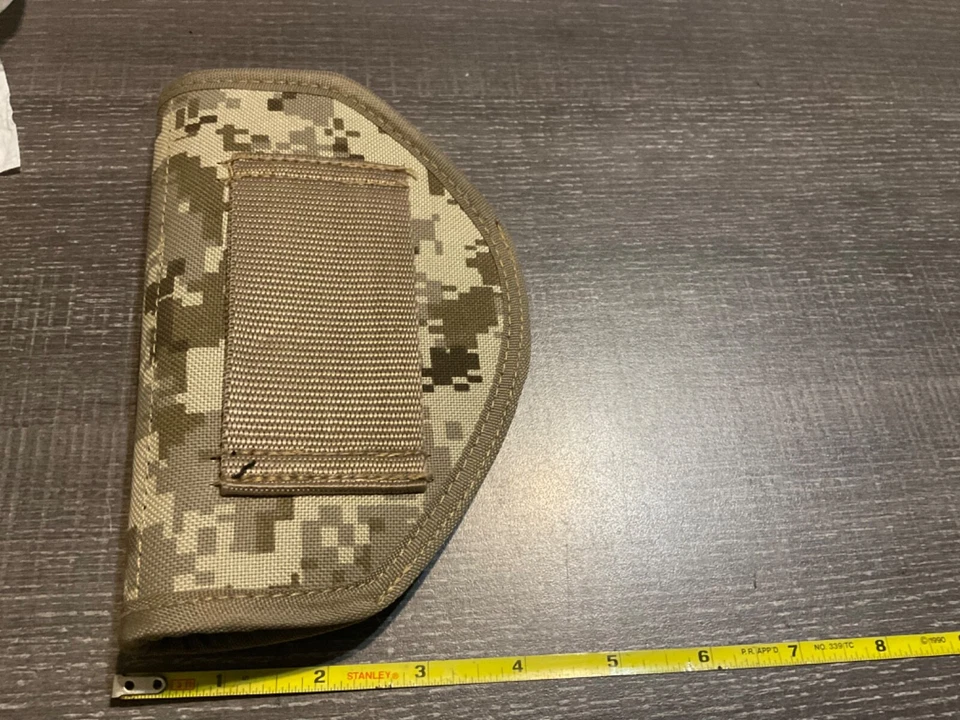 Woodland Camouflage Belt Gun Holster Belt Gun Holster Right Handed - Image 3 of 4