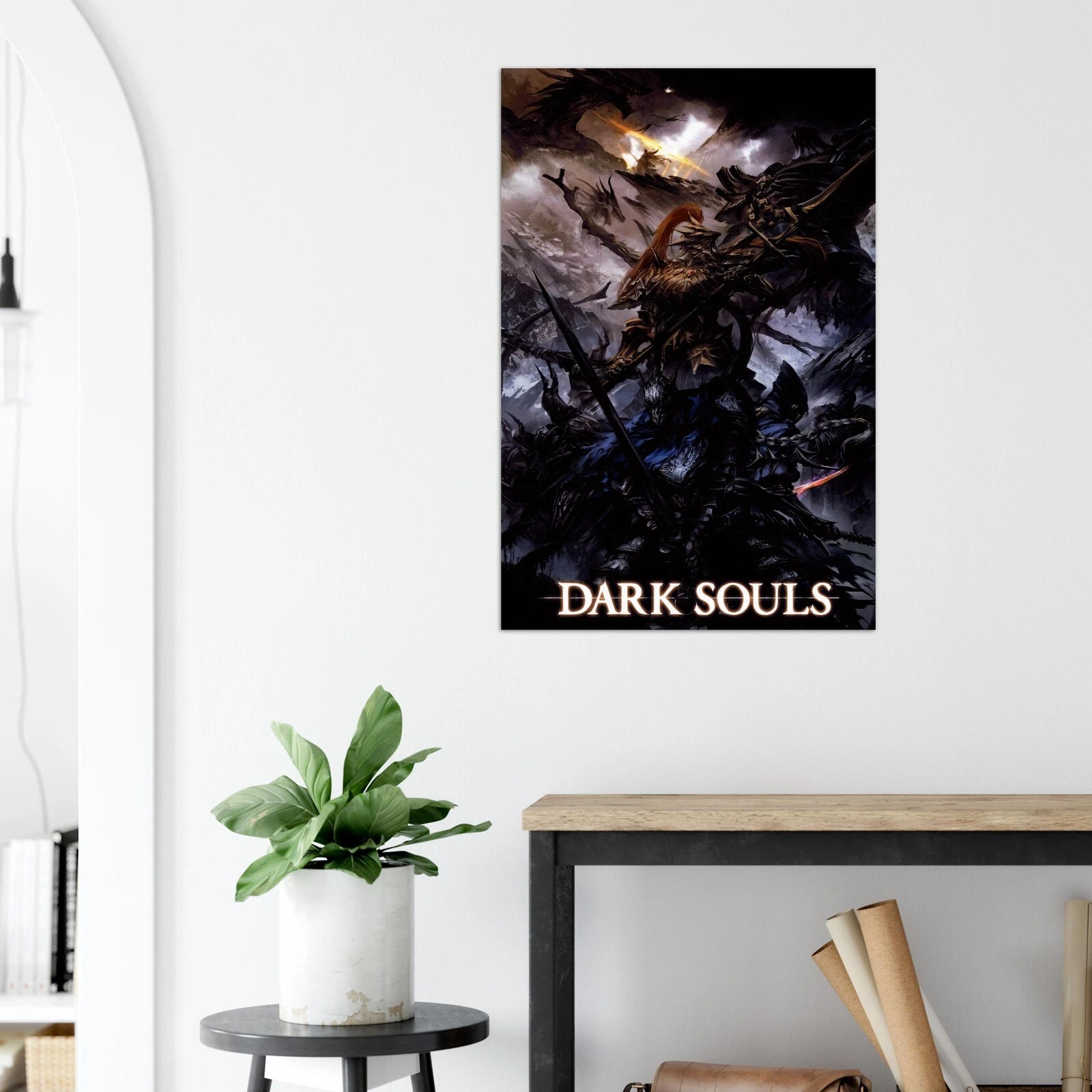 Dark Souls Poster #3 Video Game Wall Art for Home & Living