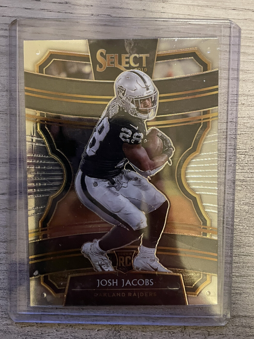 2019 Panini Select Josh Jacobs Rookie RC #81 Concourse Las Vegas Raiders NFL