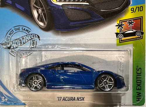 2019 ๐ฅ HOT WHEELS ๐ 17 ACURA NSX 9/10 HW EXOTICS #199/250 - Picture 2 of 5