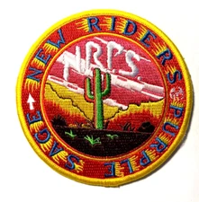 NRPS patch nrps new riders of the purple sage 3 7/8” nrps patch new riders patch