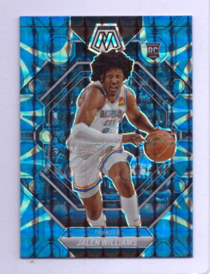 💥2022-23 Panini Mosaic JALEN WILLIAMS #217 RC Mosaic Blue