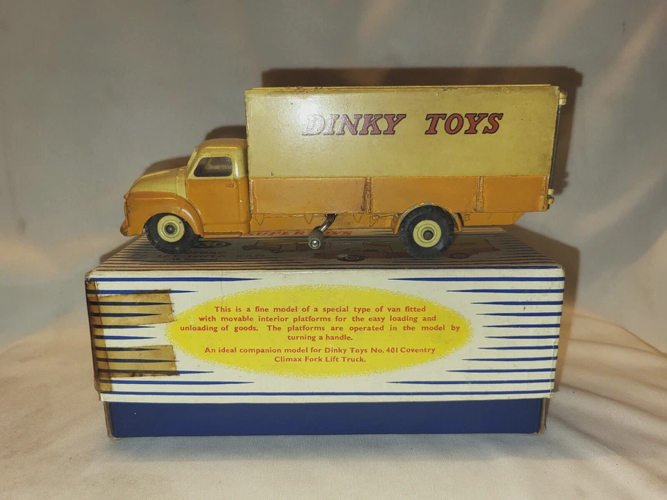 Furgone Jecta Bedford Vintage Dinky Supertoys 930 Inghilterra Meccano 1950 - Immagine 3 di 4