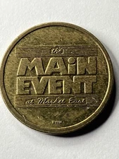 The Main Event At Market East Arcade Token #tv1