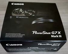 Canon PowerShot G7 X Mark III 20.1MP Point & Shoot Digital Camera New Black