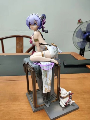 Re: Life a Different World from Zero Rem Cheongsam PVC Figure New No Box - Picture 2 of 4