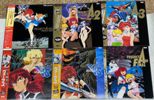 Project A-KO 1,2,3,Final, Battle Grey  Blue Side 6 LaserDisc Set w/Obi  Ins.