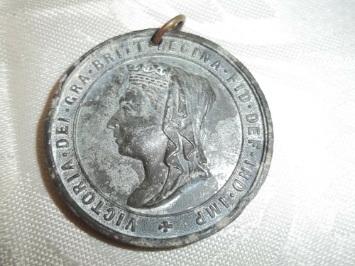 ANTIQUE QUEEN VICTORIA 60TH SUCCESSION MEDAL 1837 1897 EBay