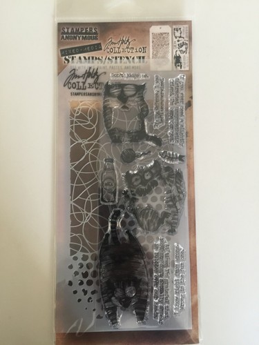 Tim Holtz Stempel anonym Gummi Klebestempel Set SIE WÄHLEN neu - Bild 5 von 41