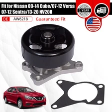 Engine Coolant Water Pump Direct Fit For 07-12 Nissan Versa Sentra Cube NV200