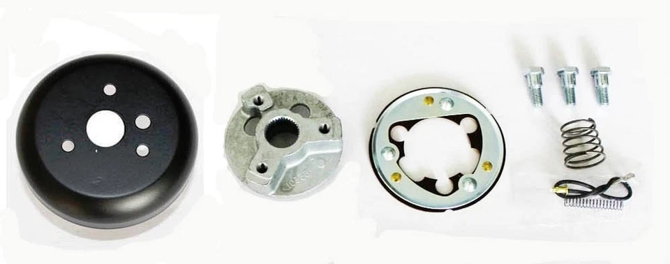 Olds Cutlass F85 98 442 1969-1993 agarre negro en volante negro 13 1/2" Foto 3 de 4