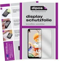 2X Schutzfolie FüR Lg K61 Klar Displayschutzfolie Folie Display Schutz Dipos