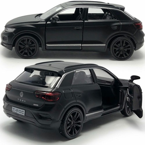1:36 T-ROC SUV Die Cast Modellauto Spielzeug Schwarz Sammlung Kinder Geschenk - Bild 12 von 12