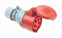Cee Kupplungssteckdose Mit Deckel 400V 32A IP44 Pce 225-6