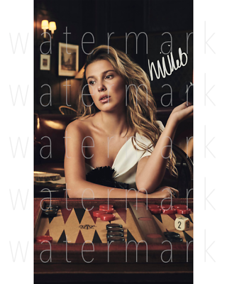 Millie Bobby Brown sexy hot signed 8x10 print photo picture poster