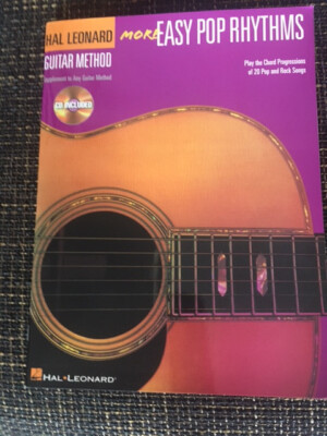 Noten: More Easy Pop Rhythms Hal Leonard Guitar Method with CD