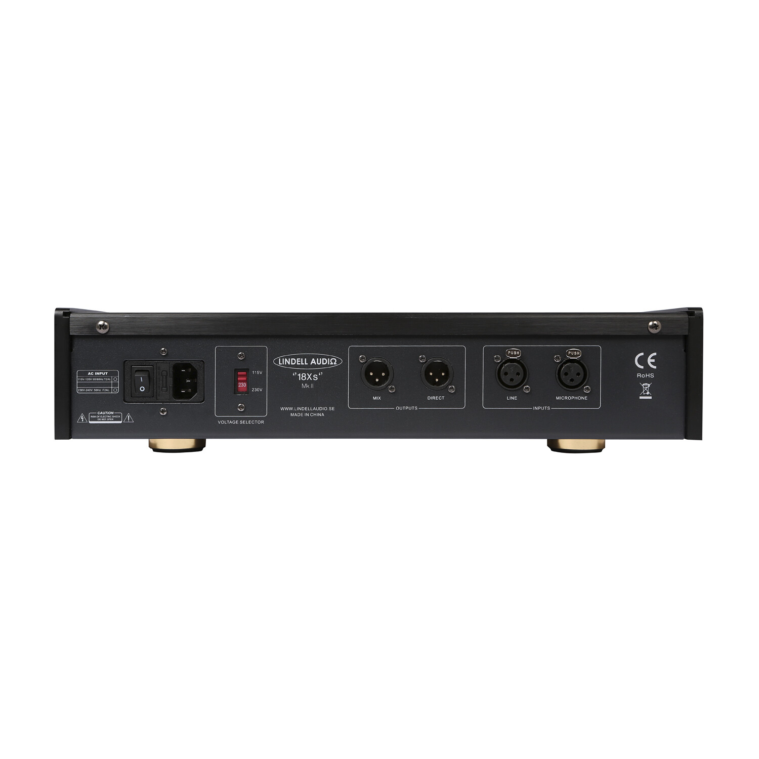 Lindell Audio 18XS MKII Discrete Mic preamp / Equalizer
