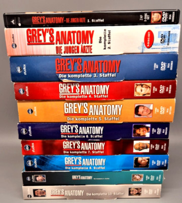Grey's Anatomy Staffel 1-10 komplett - DVD Film Serie - Guter zustand! TOP!