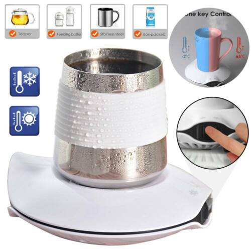 Coffee Warmer Cup Cooler Desktop,Coffee Tea Drinks Mug Heating/Coolin Image