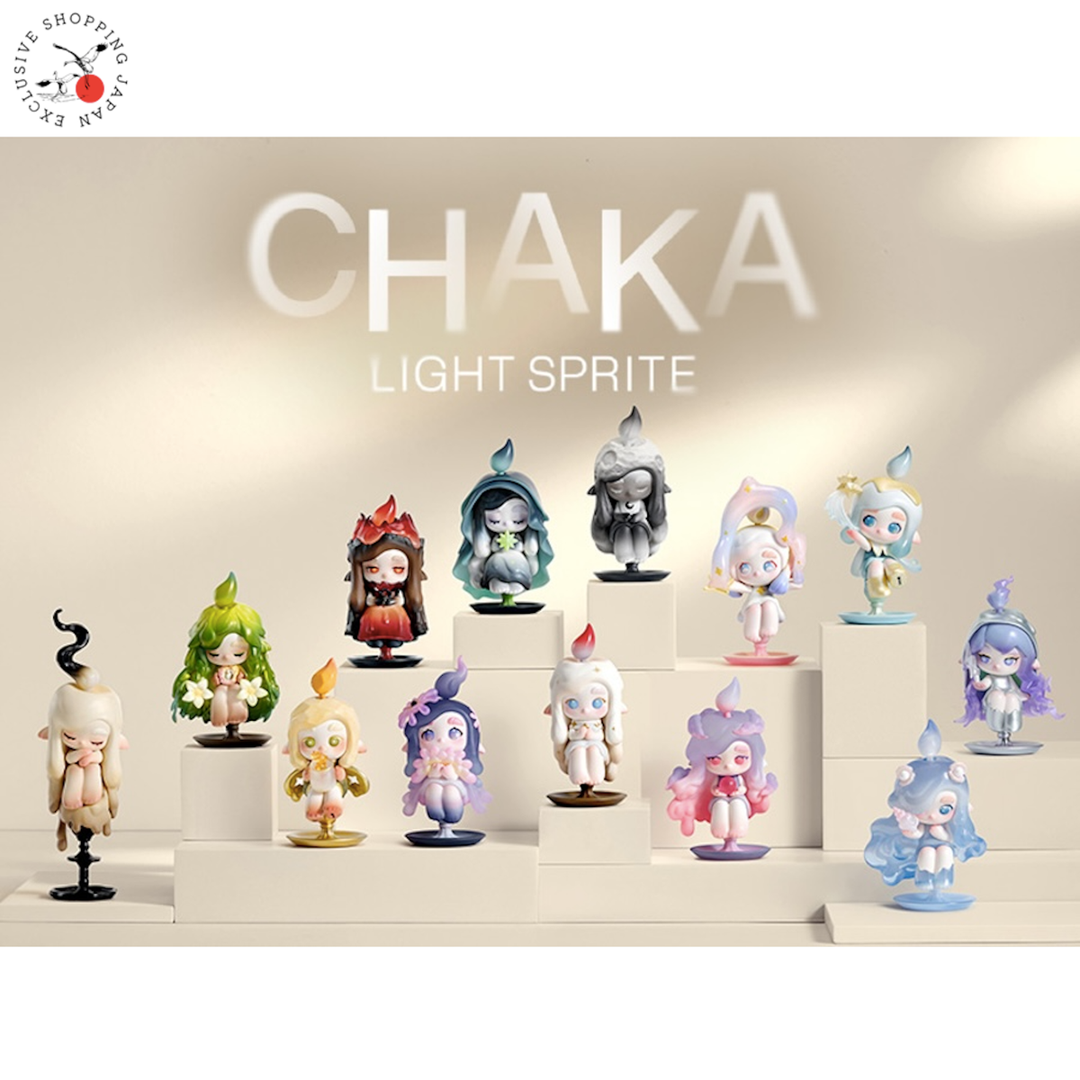 Pop Mart Chaka Light Sprite Series 12 figures Assorted Box