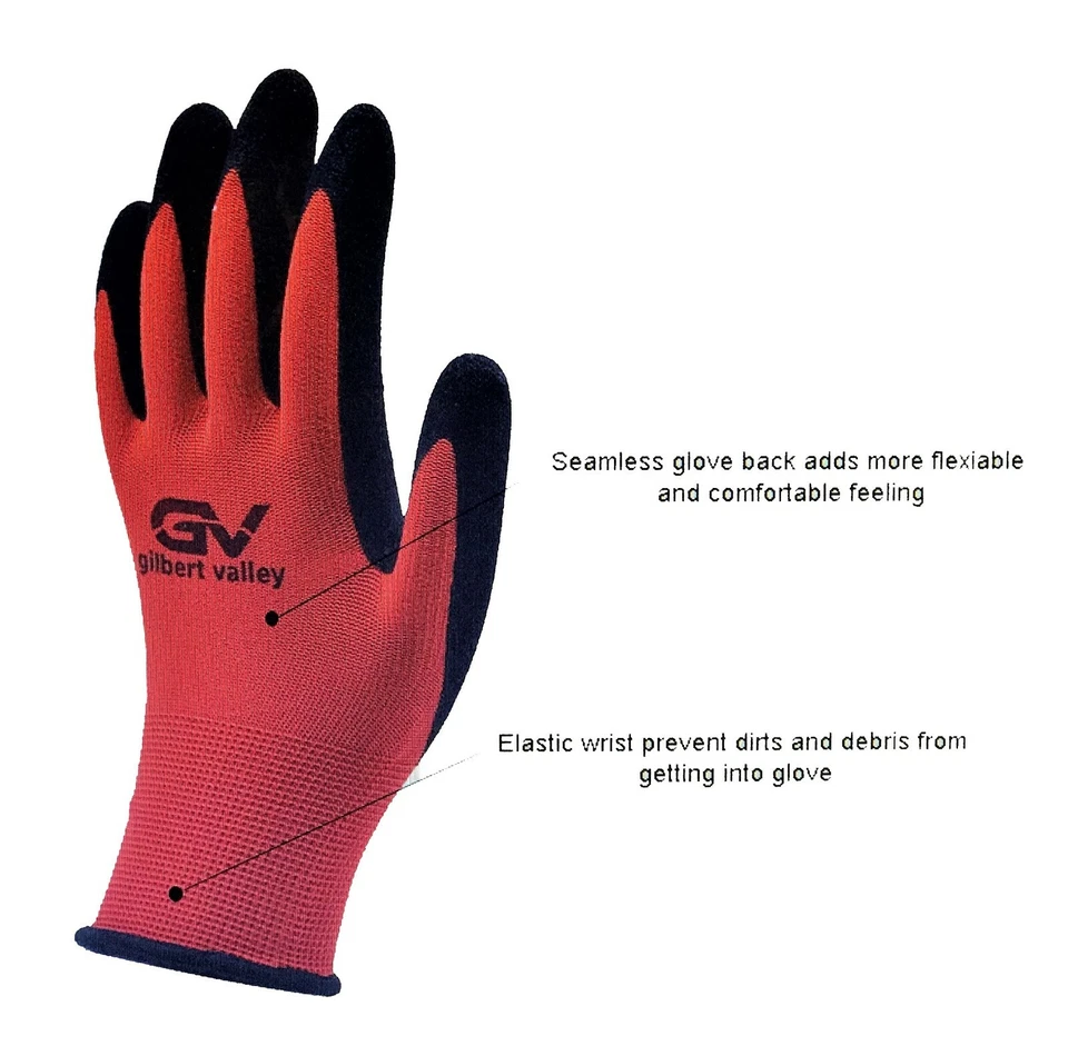 Guantes de trabajo de jardinería, multiusos para la mayoría de las tareas al aire libre. Tallas S, M, L, XL Foto 2 de 4