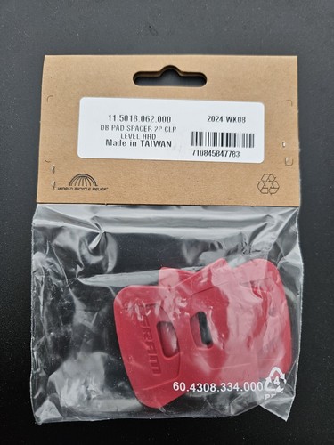 Par de espaciadores de pastillas de freno de disco SRAM - Level Ultimate/TLM/TL/Road AXS, 2,8 mm - Imagen 2 de 2