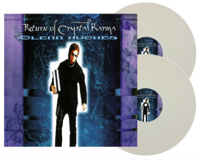 Glenn Hughes - Return Of Crystal Karma + Live Brazil  White Gatefold 2 Vinyl LP 