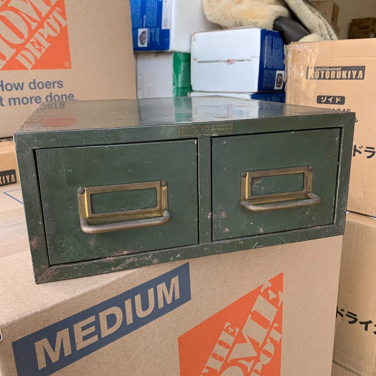 Steelco 2 drawer filing cabinet deals