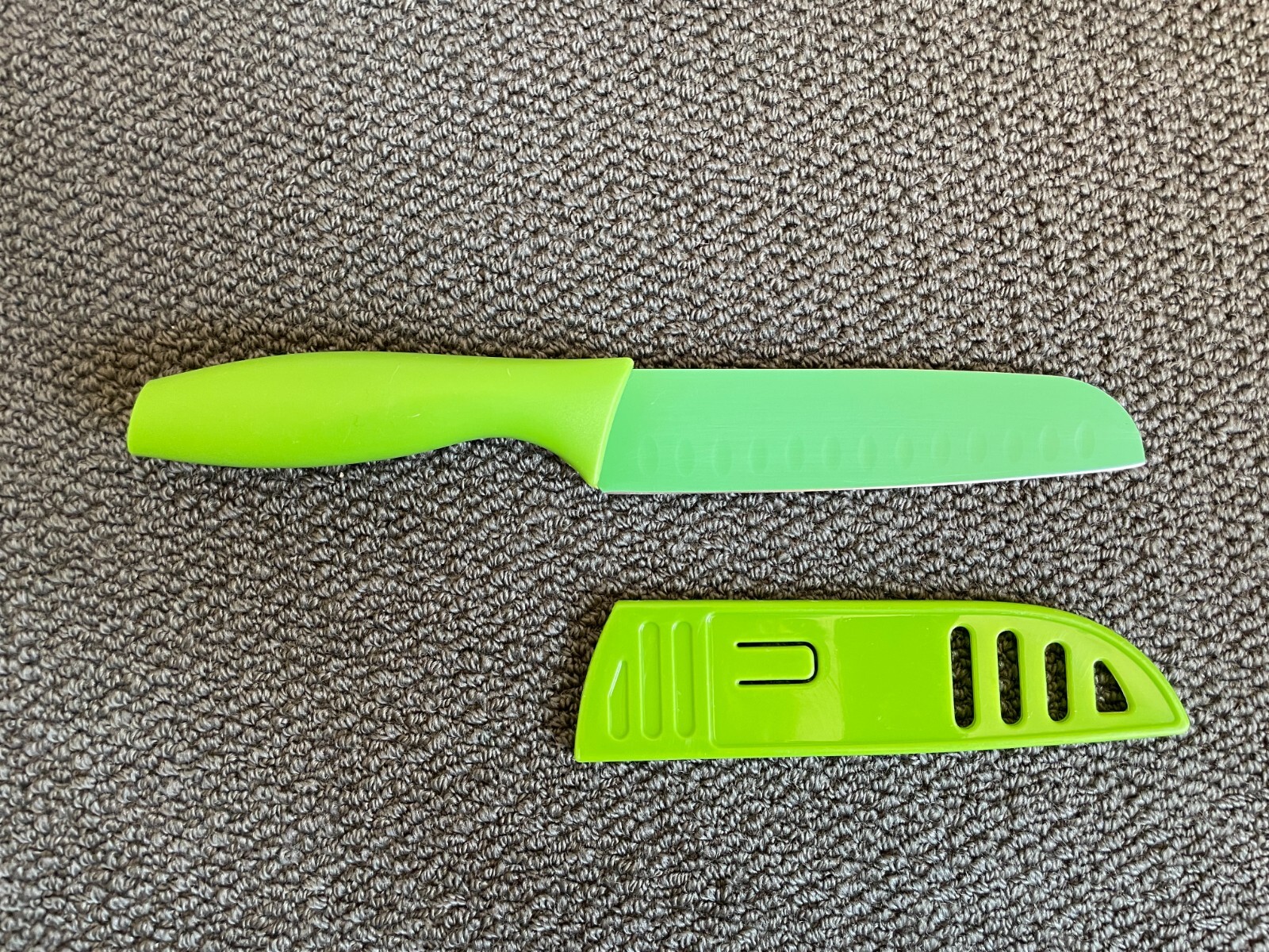 Baccarat Travel Kitchen Salad Lettuce Knife Green with Sheath eBay