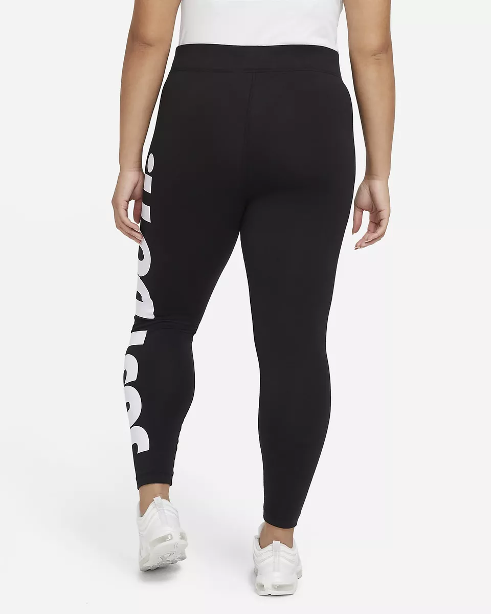 Nike Women's Just Do it Essential HR Full Length Legging In Plus Size  1X,2X,3X