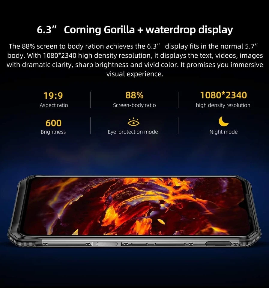 DOOGEE S95  Smartphone Rugged Modulare, HELIO P90 Octa-Core 6GB RAM 128G - Immagine 3 di 4