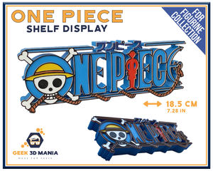 Display One Piece Sign Logo Shelf Collection Figurines Anime Manga Comics Ebay