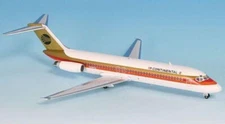 InFlight Continental Black Meatball DC-9-32 1:200 Scale Die-cast Model Airplane