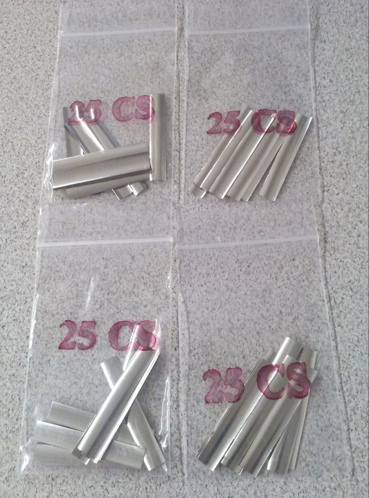 100 Pieces Locksmith Shim Stock. Curved Lock Shims Made in USA eBay