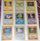 1st Edition Pokemon TCG Base Set 9-Cards  Unlimited
