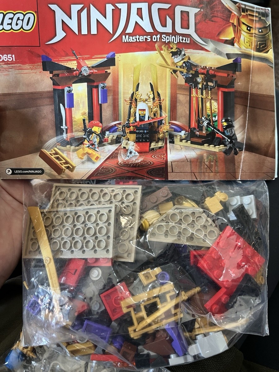 Lego Ninjago Set 70651, Masters Of Spinjitzu, Incomplete, Pieces