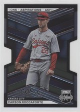 2023 Panini Elite Extra Edition Aspirations Die-Cut 60/78 Carson Roccaforte 0rf