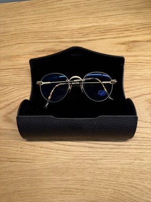 Brille Chrome Hearts CHROME HEARTS BUBBA MATTE BLACK/GOLD PLATED-PLASTIC