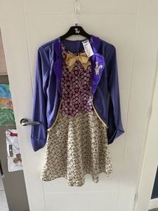 slim fit dress slacks Willy Wonka's Golden Ticket Costume | World Book Day main image 1