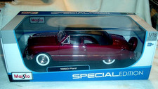 Maisto Special Edition 1950 Ford Convertible 118 Diecast Model Nib Maisto Special Edition 1950 Ford Convertible 118 Diecast Model Nib