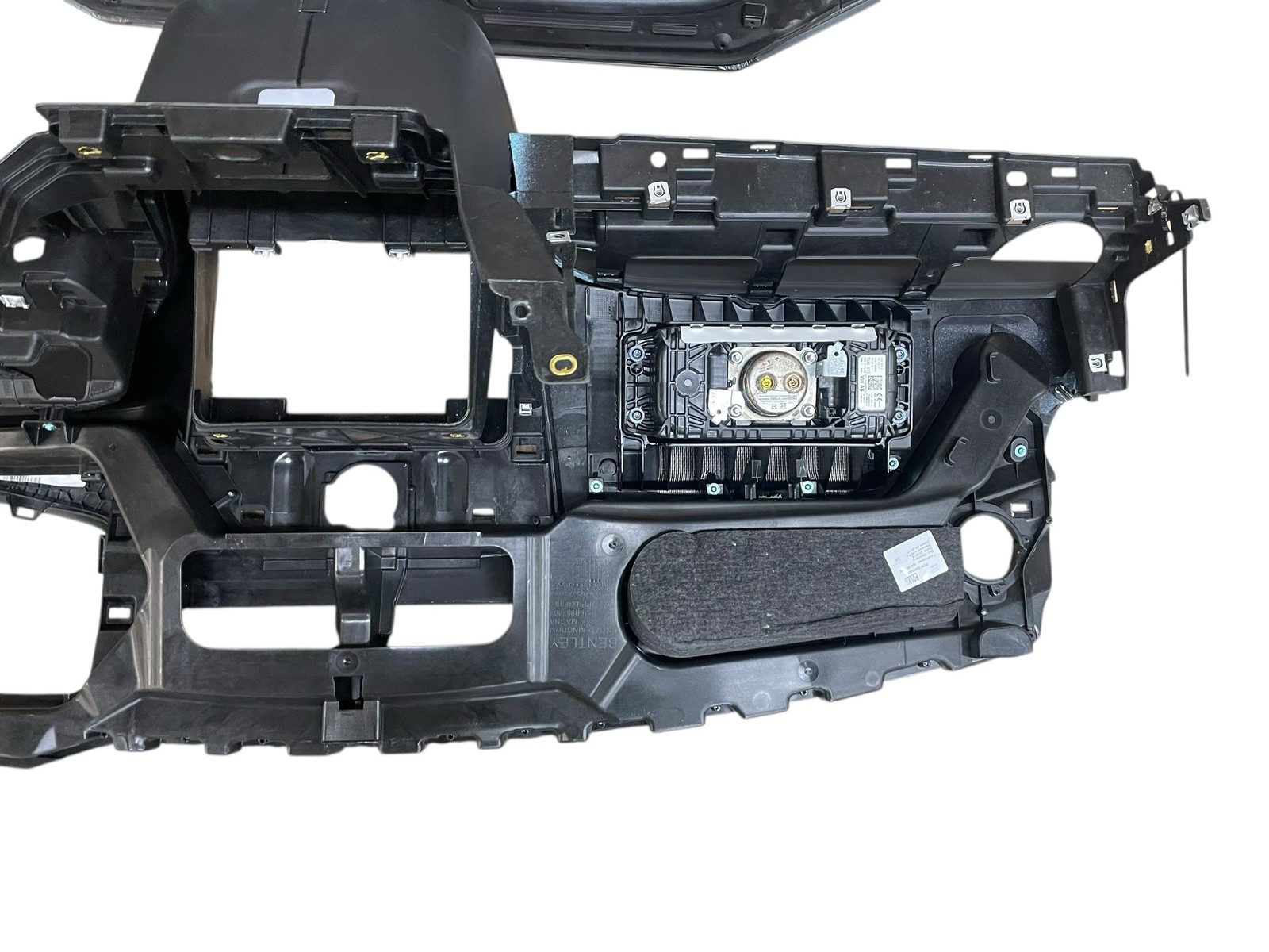 2015-2020 BENTLEY BENTAYGA Dash Board Instrument Panel Assy w/ Bag Beluga Black