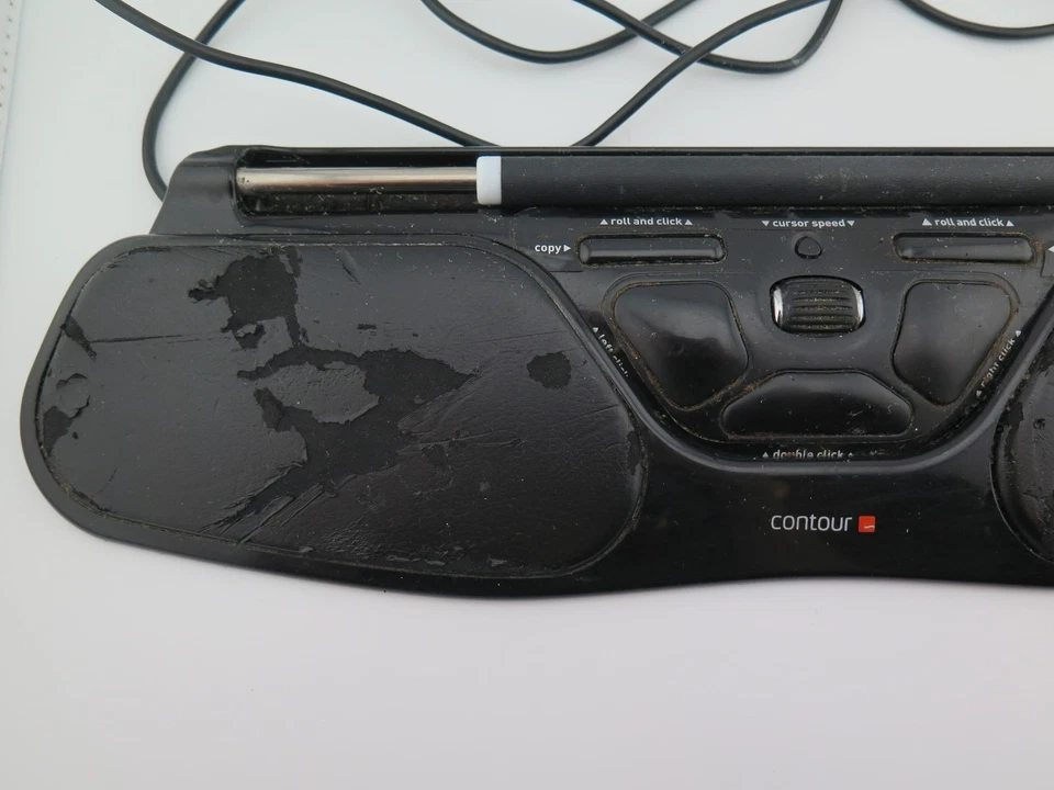 Contour RollerMouse Free2 Ergonomic USB Mouse FOR PARTS / REPAIR, NOT WORKING - Image 2 of 4