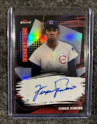 2026 Topps Finest Fergie Jenkins Base (RAW)