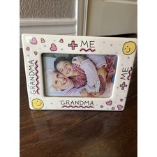 Malden 4x6 Grandma  Me Ceramic Colorful Frame 80  s NEW Vertical Or Horizontal