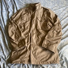 Giacca militare vintage field coat M-65 clima freddo Alpha Industries taglia XS