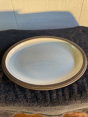 Denby Graystone Oval Serving Platter 12.5'' England