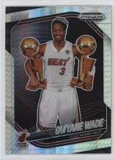 2024-25 Panini Prizm Black Legends Hyper Prizm Dwyane Wade #261 HOF